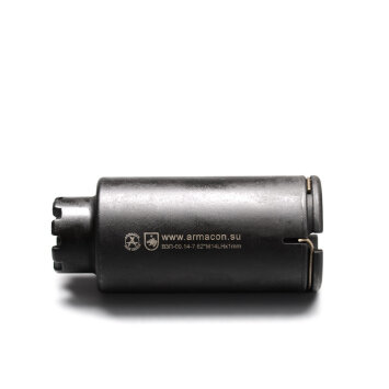 Пламегаситель-маскиратор Armacon 7,62 &amp;quot;Волк-1&amp;quot; М14х1Lна АКМ