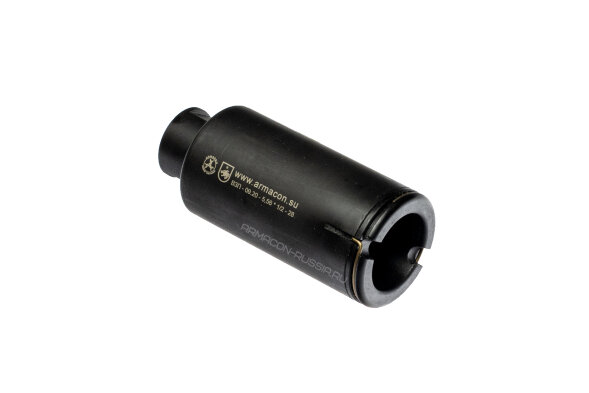 Пламегаситель-маскиратор Armacon 5,56 &amp;quot;Волк-5&amp;quot; 1/2 - 28