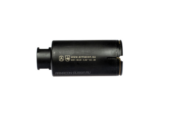 Пламегаситель-маскиратор Armacon 5,56 &amp;quot;Волк-5&amp;quot; 1/2 - 28
