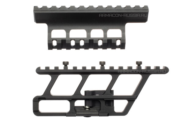 Боковой быстросъемный кронштейн Armacon на АК с базой Picatinny BS-150 P1